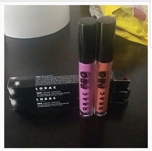 2 Lorac pro liquid lipsticks